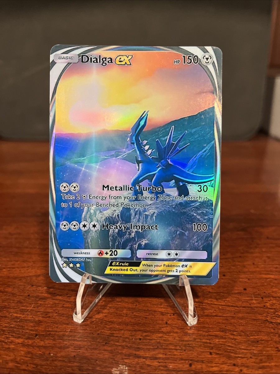 Pokemon TCG Pocket Dialga EX Holographic Illustration Rare Pokemon TCG Pocket Dialga EX Holographic Illustration Rare