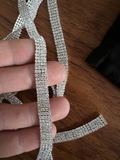 Image of Diamante chain wrap necklace Karen Millen