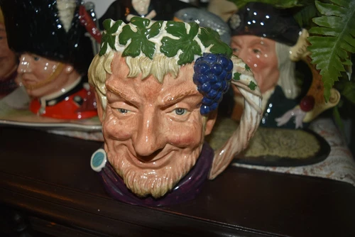 royal doulton 7in toby mug pitcher BACCHUS