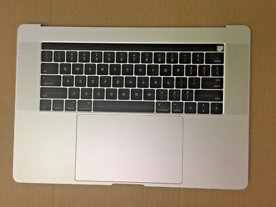 Macbook Pro A1707 2016-2017 15'' Silver Touch Bar Top Case Assembly 661-06378