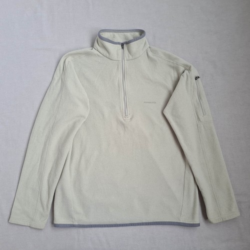 Patagonia Womens 1/4 Zip Fleece Size M Lightweight Top Sleeve Pocket Thermal