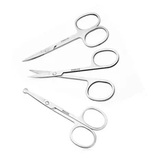 Beauty Scissors,3.5In Small Scissors,For Personal Facial Hair Grooming Scissors，