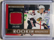 2021-22 Upper Deck Rookie Retrospective Jersey #RR-11 Pius Suter - Chicago