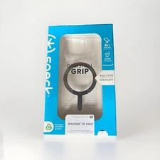 Speck iPhone 15 Pro Clear Gemshell Grip Phone Case