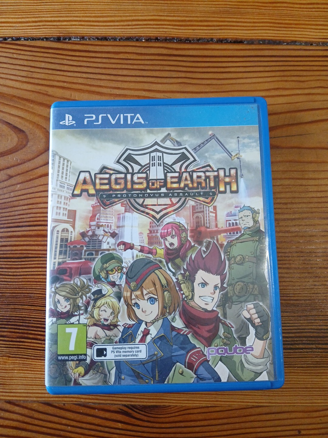 PS Vita Aegis Of Earth: Protonovus Assault - Ps Vita - Euro