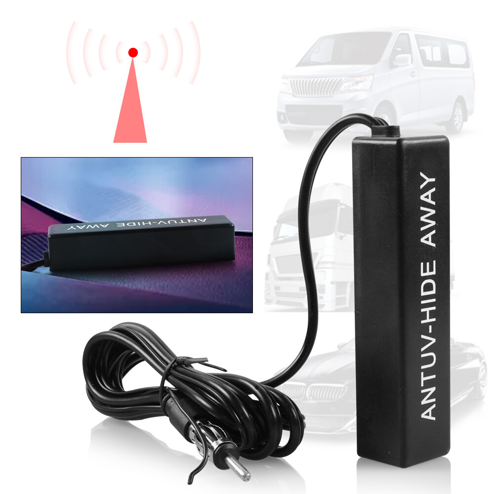 Stereo Hidden Antenna Stealth Fm Am For Vehicle Truck Motorc