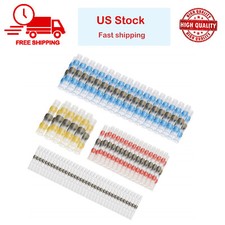 100PCS Waterproof Heat Shrink Solder Seal Sleeve Wire Butt Connectors Terminal k
