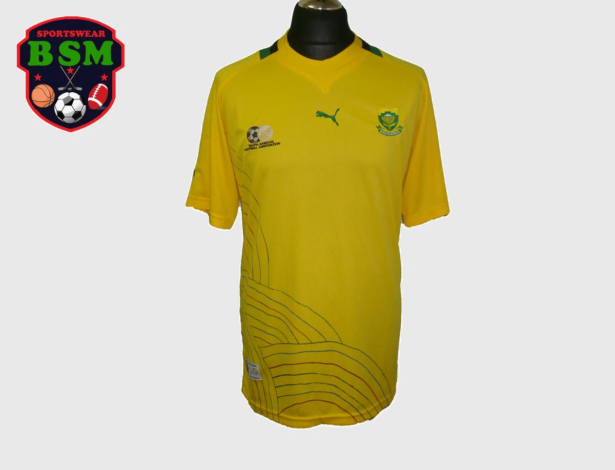 SOUTH AFRICA National 2012/14 PUMA XL FOOTBALL SHIRT Jersey Soccer Stitched | eBay