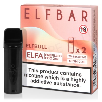 elf bar 2 in 1 pods ELFA Prefilled Pod Kit main image 1