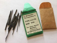 16 pc pack UNION SPECIAL sewing machine needles 113 TS size 032