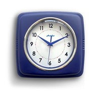 23cm Retro Color Indoor Silent Wall Clock - 10 colors