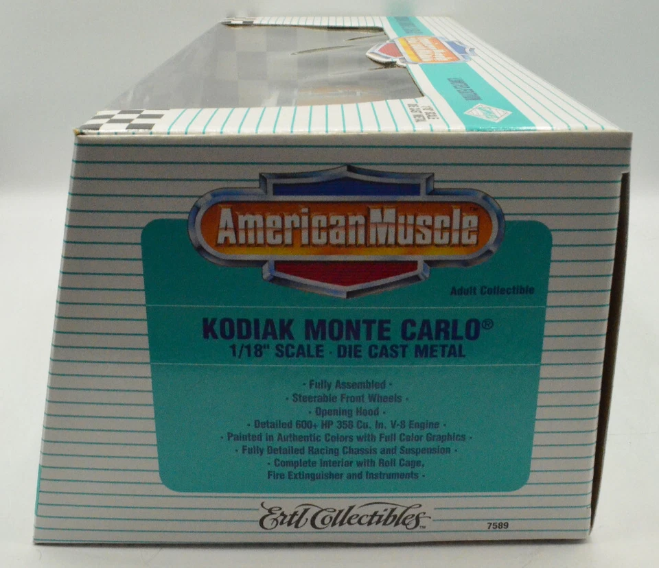 Ricky Craven #41 Kodiak Monte Carlo 1995 Ertl American Muscle1:18 Scale Die-Cast - Image 2 of 4