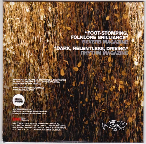 Jez Mead - Towns Too Small - CD (1 x Track Promo Card Sleeve) - Picture 3 of 3