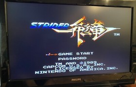 Strider (Nintendo NES, Capcom 1989) Cleaned, Tested, Sleeved & Authentic!
