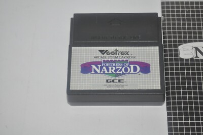 HARMAGEDON Vectrex ゲームカートリッジ Fortress Of Narzod - Vectrex Game Cartridge GCE Tested With Manual