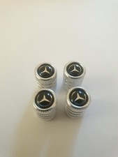 Silver Mercedes Dustcaps Aluminium Alloy.