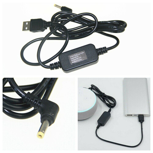 Câble de chargeur adaptateur secteur USB 12V neuf pour génération Amazon Echo Dot - Photo 3 sur 18