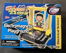 Science Time Electromagnetic playground No 28502 8 W/Instructions