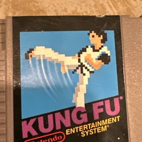 Nintendo NES Kung Fu loose cart /tested authentic 3 screw version gUC