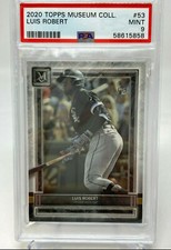 2020 Topps Museum Collection #53 Luis Robert  Rookie Card - PSA 9