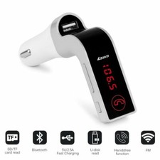 G7 Bluetooth Car Kit Handsfree FM Transmitter Radio MP3 Player USB Charger  AUX