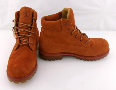 Timberland Shoes Prem Orange 6 Inch Boots Mismatch Womens 7.5/8.5