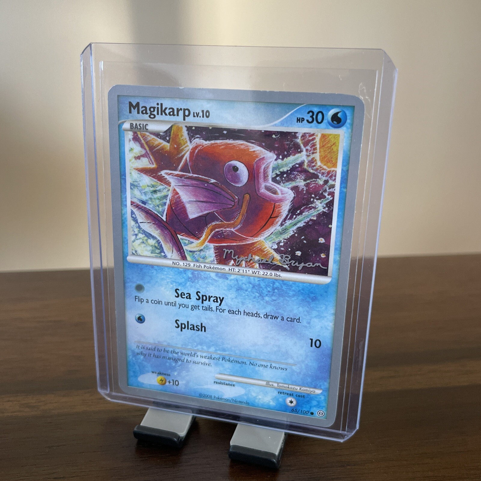 Pokémon TCG Magikarp World Championship 2010 Singles 65/100 for sale ...