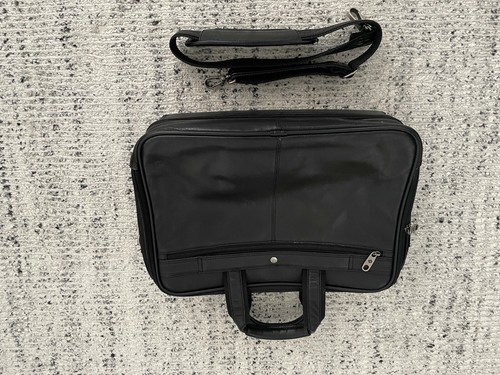 SAMSONITE laptop travel bag brief case leather ** EXCELLENT CONDITION ** - Picture 2 of 5