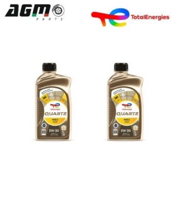 2 Liters Engine Oil Total Quartz Ineo Rcp 5W30 Acea C3 Engines 1.5
