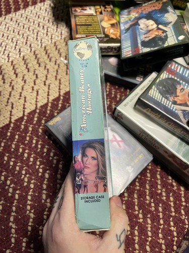 American Beauty Hostages VHS Rare Horror Continental Video Big Box - Picture 4 of 7