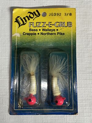 all star fuzz e grub fishing pole Lindy Fuzz-E-Grub Jig 1/8 oz. Pink White (008)Pearl/White Bass Pro Shops Crappie Grub