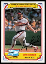 1984 Topps Drake's Big Hitters #18 Greg Luzinski NM or Better