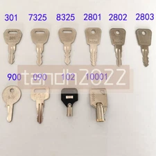 10 pcs elevator key set 2801 2802 2803 control machine room key chain
