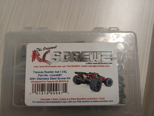 Rustler 4x4 VXL rc car parts