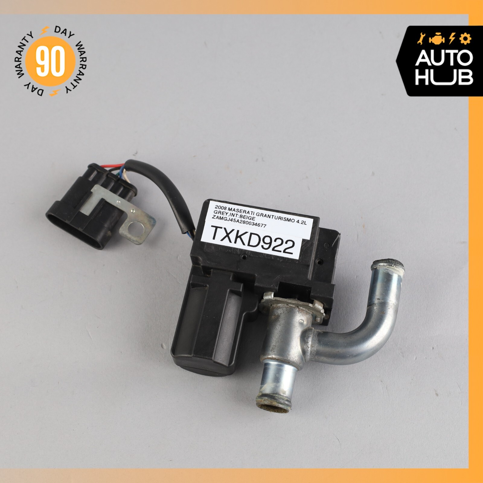 04-19 Maserati GranTurismo GranCabrio M145 TGK Heater Water Valve 67444900 OEM