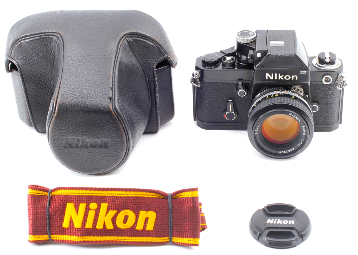 MINT] Nikon F2 Photomic DP-1 Black body + NIKKOR Ai 50mm f/1.4 