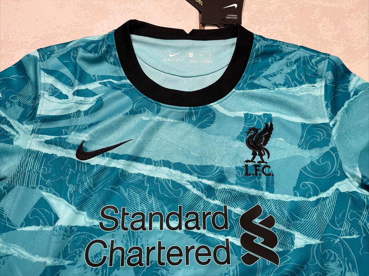 Away Liverpool Nike Kit Leak NWT NIKE Liverpool FC 2020/2021 Away Jersey  Youth XL CZ2646-354