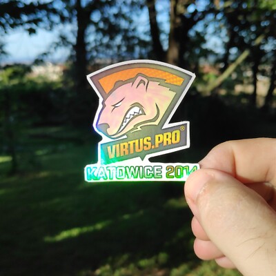 Virtus.Pro Holo Katowice 2014 CSGO CS Counter Strike CS2 Sticker (Holo Effect)