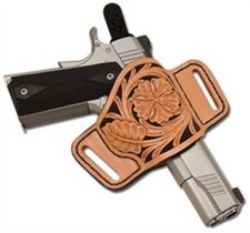 BULLSEYE MINIMAL LEATHER HOLSTER KIT for most...