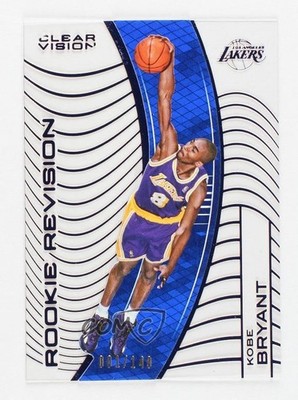 2015 Panini Clear Vision Rookie Revision Blue 1/149 Kobe Bryant (Base) HOF 3z2