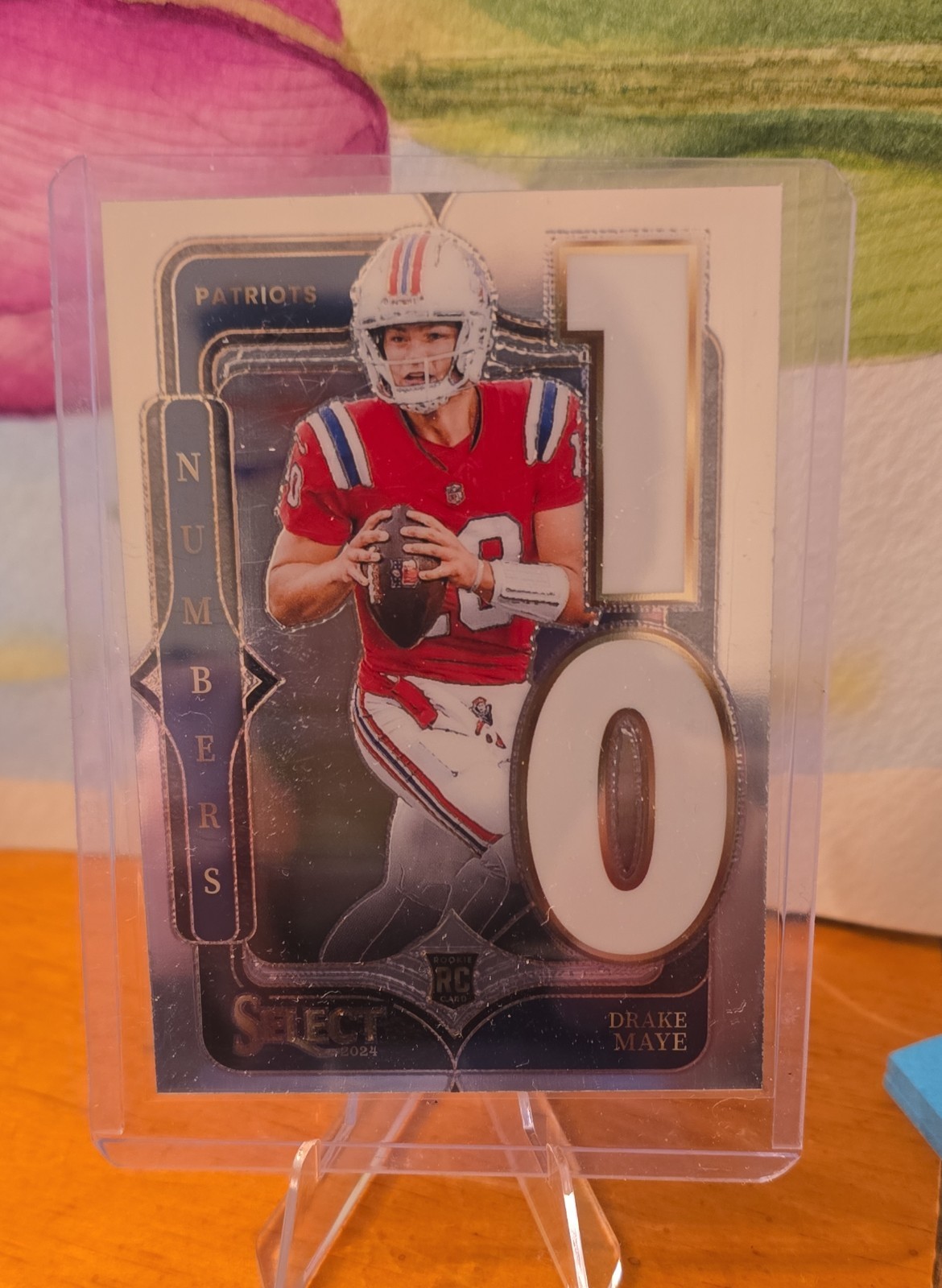 🔥🔥2024 Panini Select - Select Numbers Drake Maye #20 Silver (RC)🔥🔥