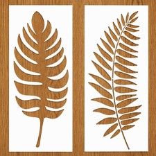 Large Leaf Stencils for Painting 12x16 Inch - 12x16 inches, 2