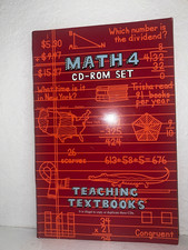 Teaching Textbooks Math 4 CD
