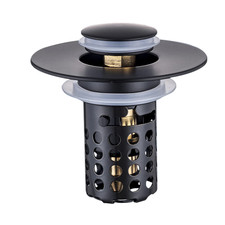 Universal Bathroom Sink Stopper Pop Up Drain Strainer Hair Catcher Filter Basket