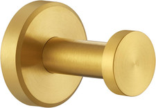Towel Hook, Bathroom Hand Towel Holder, Brushed Dark Gold