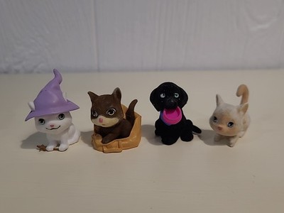 Kitty in my Pocket/ Puppy in my Pocket lot of 4