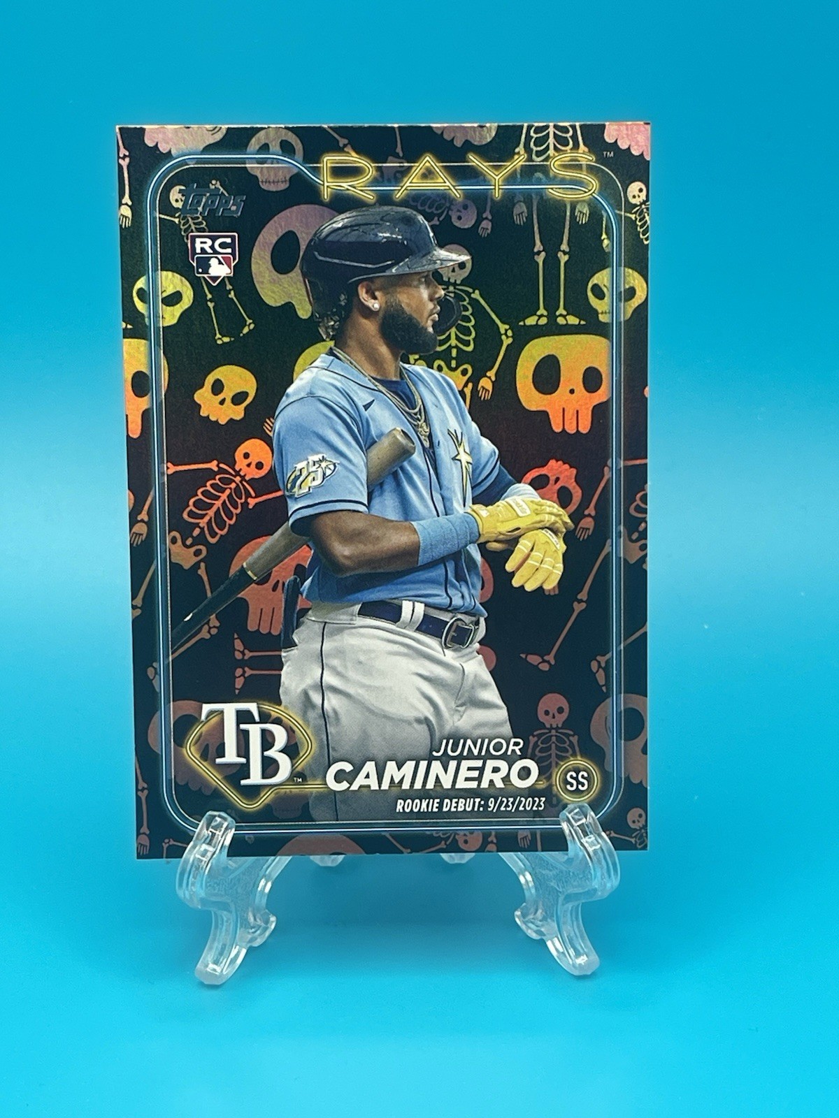 2024 Topps Update Junior Caminero #US223 Mummy Refractor /50 (RC)