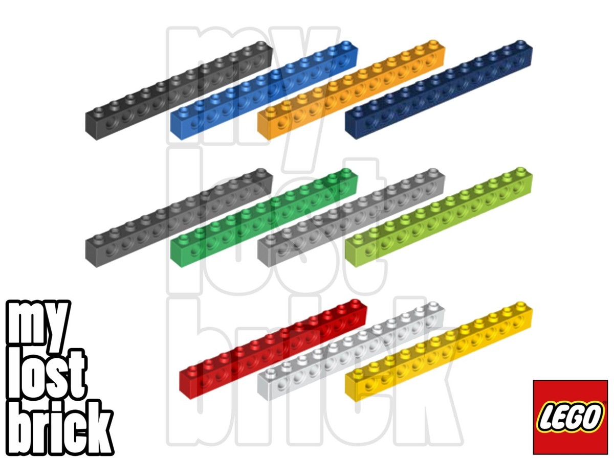 LEGO - Part 3895 - Technic Bricks 1x12 with Holes +NEW +SELECT