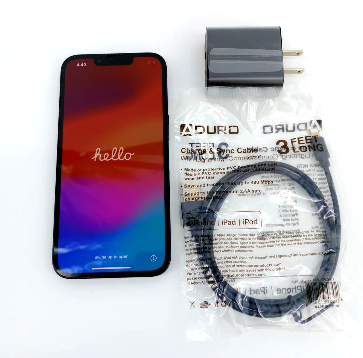 Apple iPhone 14 128GB Midnight Factory Unlocked Smartphone Open Box