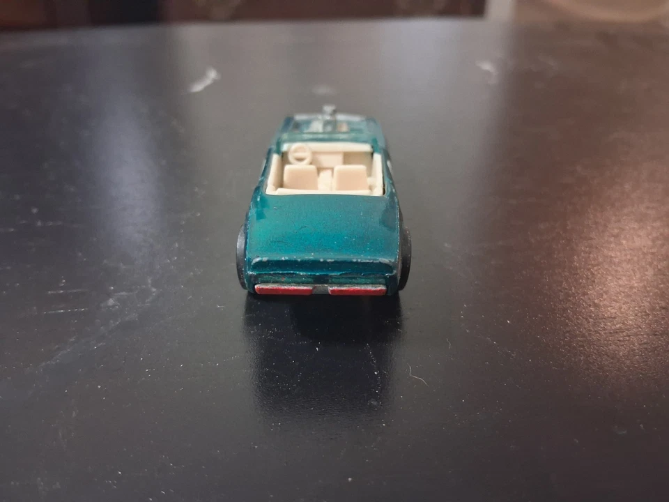 De colección 1969 Hot Wheels Redline Light My Firebird Aqua Bonito Foto 4 de 4